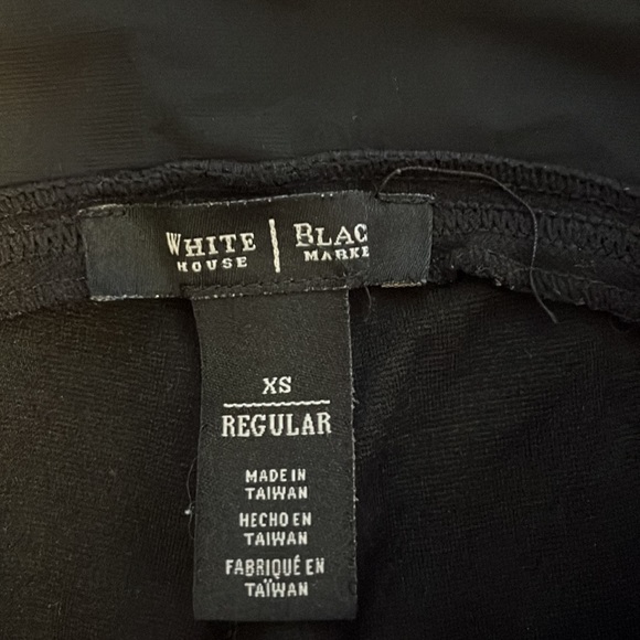 White House Black Market thick black legging XS - Picture 2 of 4